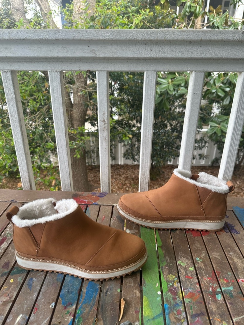 Toms Marlo Water Resistant Leather Ankle Boot - Picture 5 of 6